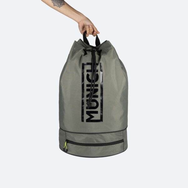 Munich Drawstring Backpack Khaki - Image 5