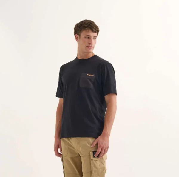 Munich Muška Majica 60 crna – organski pamuk, front view