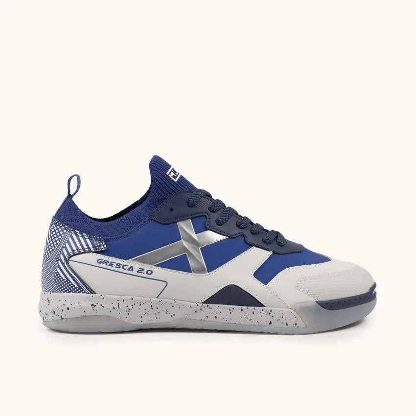 Munich Gresca 2.0 08 – bočni profil s velikim X logom i speckled midsole