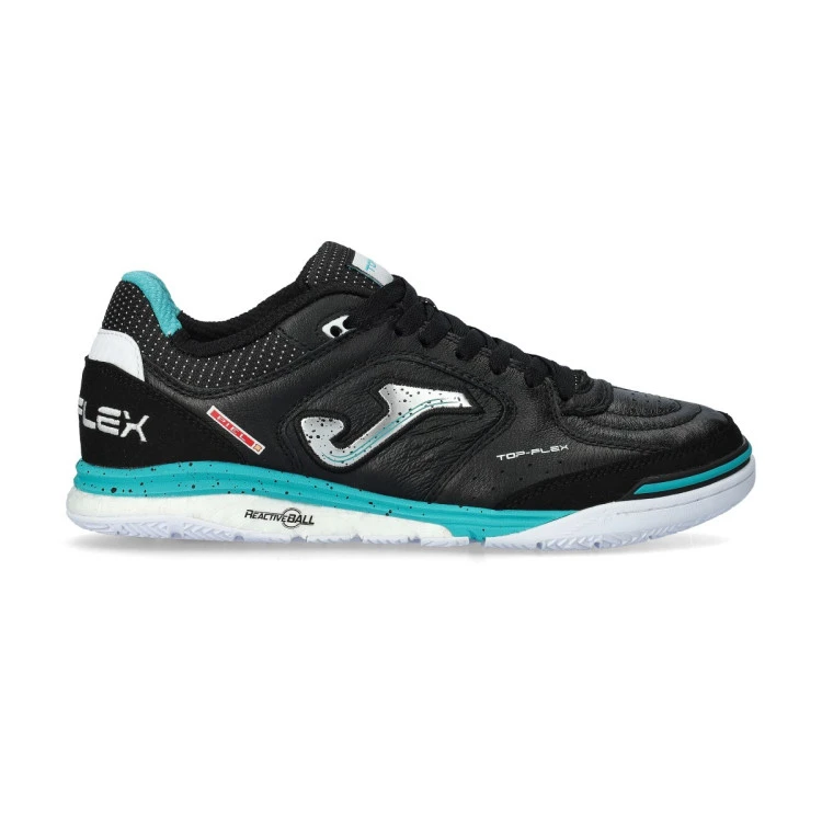 Chaussures De Football Joma Top Flex Rebound 25 Turf - Noir - Homme - Semelle Caoutchouc Pour Intérieur